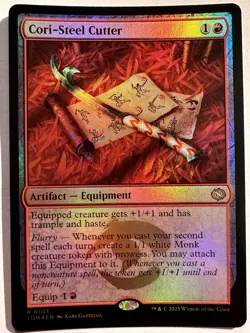 Cori-Steel Cutter Foil R Tarkir: Dragonstorm 103 NM - Image 1
