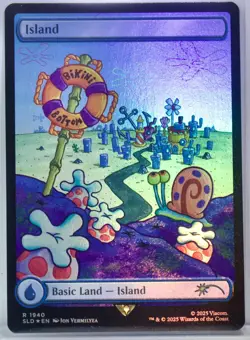 Island (1940) [New, Near Mint] *Rainbow Foil* {SLD: Lands Under the Sea} - Image 1