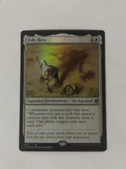 Folk Hero Commander Legends: Battle for Baldur's Gate Foil - Image 1
