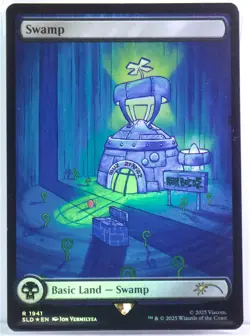 Swamp (1941) [New, Near Mint] *Rainbow Foil* {SLD: Lands Under the Sea} - Image 1