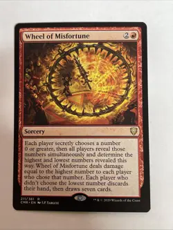 Wheel of Misfortune Commander Legends #211 Rare - Image 1