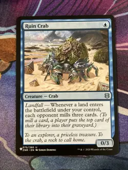 Ruin Crab (x1) MTG The List - Mystery Booster 2 - Image 1