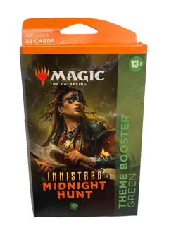 Magic The Gathering Innistrad: Midnight Hunt Theme Booster-Green - Image 1
