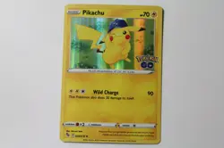 Pikachu - 028/078 - Pokemon Go Sword & Shield Holo Rare Card LP/NM - Image 1