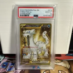 PSA 10 2023 POKEMON PAL EN-PALDEA EVOLVED #274 CHIEN-PAO EX HYPER RARE - Image 1