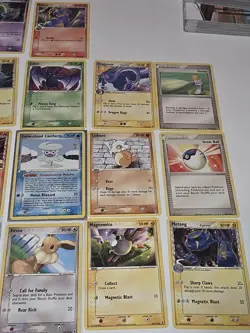 Pokemon EX Delta Species 22 Card Lot Ditto Charmander Eevee Reverse Holo Holon's - Image 3