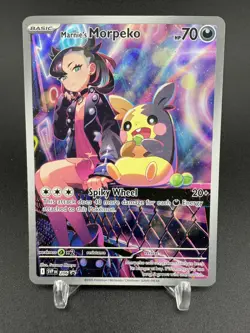 2025 Pokemon TCG Scarlet and Violet Promos #206 Marnie's Morpeko - Image 1