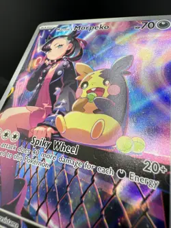 2025 Pokemon TCG Scarlet and Violet Promos #206 Marnie's Morpeko - Image 3