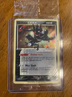Greninja Gold Star Celebrations Promo SWSH144 Pokemon Sealed NM - Image 1