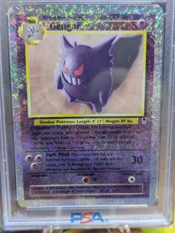 Pokemon 2002 Legendary Collection #11 Gengar-Rev Foil PSA5 - Image 2