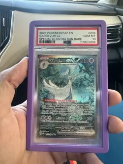 2024 Pokemon Paldean Fates Gardevoir ex Full Art SIR #233/091 PSA 10 - Image 1