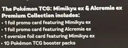 Pokemon TCG Mimikyu ex & Alcremie ex Premium Collection Box FAST SHIPPING - Image 4