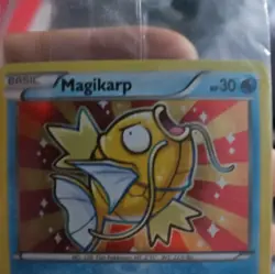 Pokemon TCG Magikarp 🌀SWIRL XY143 Target Black Star Promo Holo 2016 - SEALED - Image 2