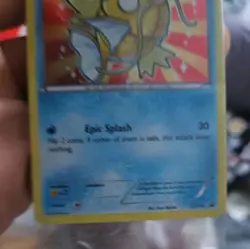 Pokemon TCG Magikarp 🌀SWIRL XY143 Target Black Star Promo Holo 2016 - SEALED - Image 3