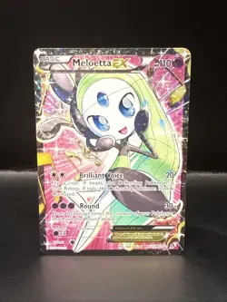 Pokemon Meloetta EX (Full Art) RC25/RC25 Legendary Treasures: RC - Image 3