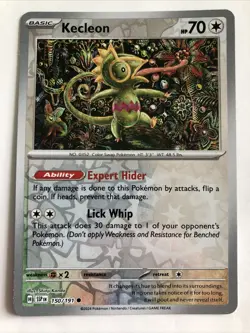 Pokemon TCG Surging Sparks Kecleon Reverse Holofoil 150/191 NM - Image 1