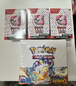 Pokemon 151 Booster Bundles & Surging Sparks Booster Box - Image 1