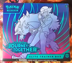 Pokemon TCG Journey Together Elite Trainer Box - Factory Sealed 👥 9 Packs! 🌟 - Image 1