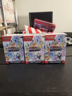 Pokemon TCG Scarlet & Violet Prismatic Evolutions Booster Bundle FACTORY SEALED! - Image 2
