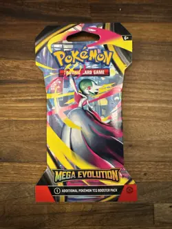 Mega Evolution Sleeved Booster Pack Pokemon TCG Sealed - Image 1