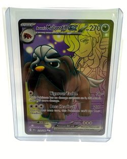 Pokemon TCG Arven's Mabosstiff EX 218/182 Sv10: Destined Rivals Ultra Rare NM - Image 1