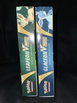 Pokemon TCG: Leafeon & Glaceon VSTAR Special Collection (Lot Of 2) - Image 3