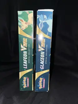 Pokemon TCG: Leafeon & Glaceon VSTAR Special Collection (Lot Of 2) - Image 5