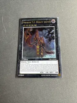 CBLZ-EN046 Number 53: Heart-EartH Ultimate Rare 1st Edition NM Yugioh Card - Image 1