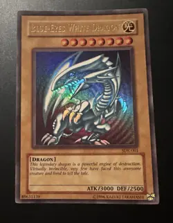Blue-Eyes White Dragon SDK-001 Unlimited Edition - LP - Image 1