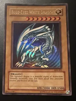 Blue-Eyes White Dragon SDK-001 Unlimited Edition - LP - Image 3