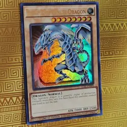 Blue-Eyes White Dragon LC01-EN004 Legendary Collection Limited Ultra Rare Yugioh - Image 1