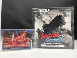 Godzilla vs Godzilla Booster Box + "Burning Godzilla's Rampage" Promo Card New - Image 1