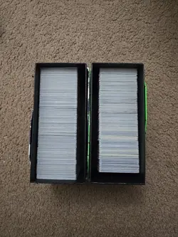 Pokemon 2 ETBs of Bulk 900-1100 Cards - Image 1