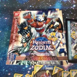 Knights Of The Zodiac Perilous Conquest Starter Set Bandai Card Game - Image 5