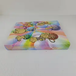 Official Pokemon Card Game Collection File Japanese Base Set Binder Gold 1999 - Image 5