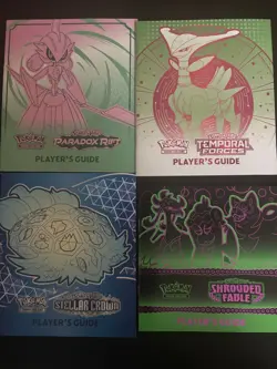 Lot of 12 Pokemon TCG Players Guides from ETB Elite Trainer Boxes Card Game - Image 1