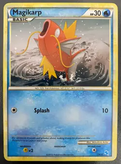 Magikarp 19/30 HeartGold/SoulSilver Trainer Kit | LP | Pokemon Trading Card TCG - Image 1