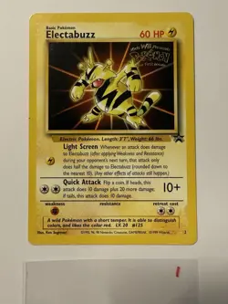 Electabuzz (1st Movie Promo) 2/53 Wotc Promo LP Very Good Condition Pokemon Card - Image 1