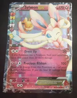 Sylveon EX RC21/RC32 Holo Ultra Rare Pokemon Card Generations Pokemon TCG NM - Image 1