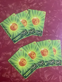 Dragon Balls 1-7 Stars - Set of 7 Card - Image 1