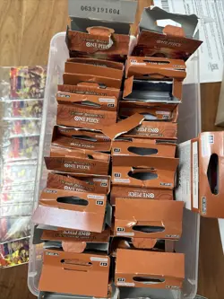 28x Sealed One Piece TCG Monkey D Luffy Promo + Over 1300 Cards From treasure B - Image 4