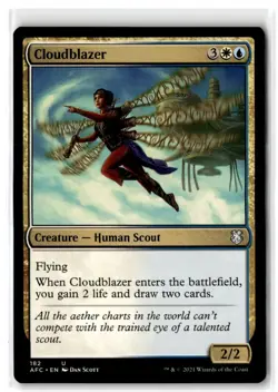 2021 Forgotten Realms Commander Cloudblazer #182 Commander/Uncommon - Image 1