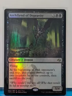 Archfiend of Depravity - MTG Promos: Unique and Miscellaneous Foil MP - Image 1