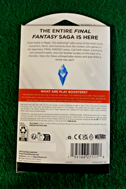 Magic the Gathering Final Fantasy Sleeved Booster Pack Factory Sealed - Image 2