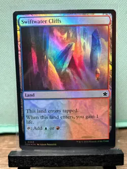 MTG TCG: Swiftwater Cliffs 268, Foundations _ FOIL - Image 1
