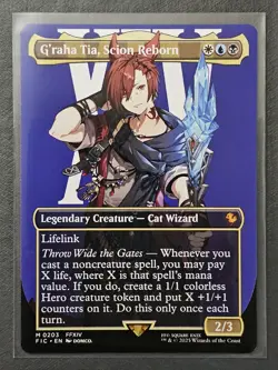 MTG Final Fantasy G'raha Tia, Scion Reborn (Borderless) Non-foil M 203 - Image 1
