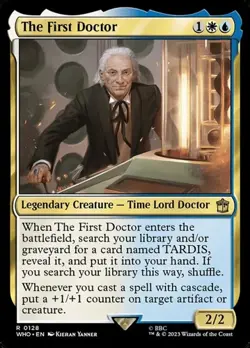 2x The First Doctor - Foil DRWHO NM MTG - Image 1