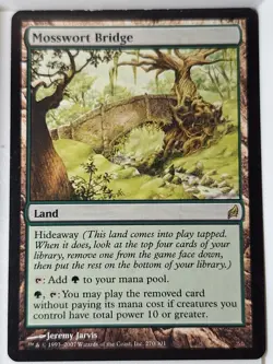 Mosswort Bridge - Lorwyn - Magic the Gathering MTG Nice! - Image 1