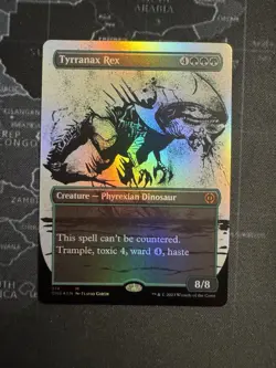MTG Tyrranax Rex SHOWCASE FOIL Phyrexia: All Will Be One 314 NM - Image 1
