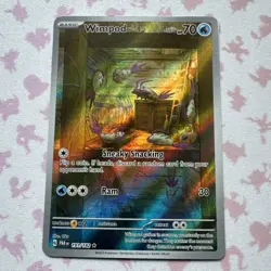 Wimpod 191/182 Illustration Rare SV4 Paradox Rift Pokemon TCG - Image 1